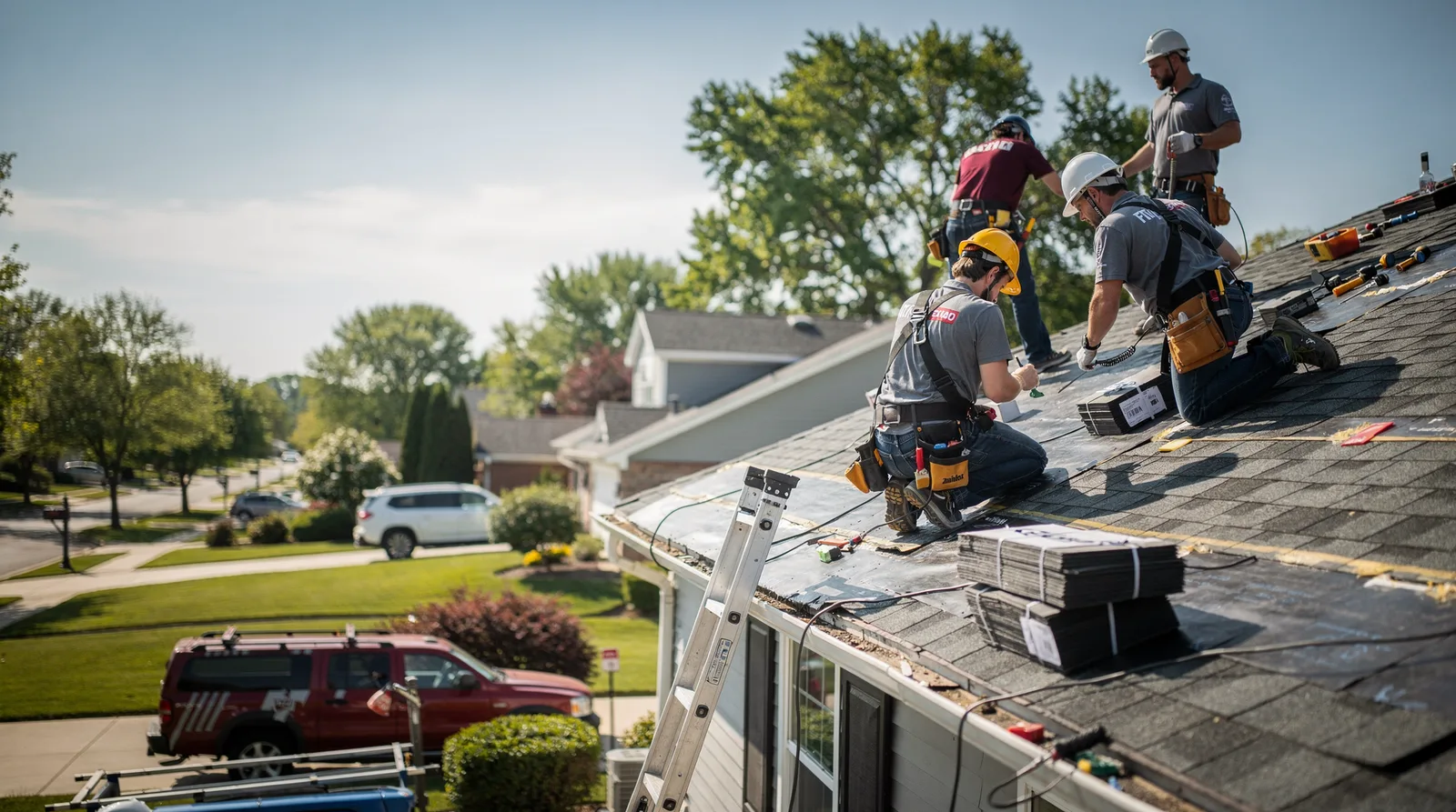 Roof Repair in Prairie Du Rocher, IL around you
